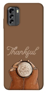 Чохол на Nokia G60 Thankful coffee фото 1 з 1