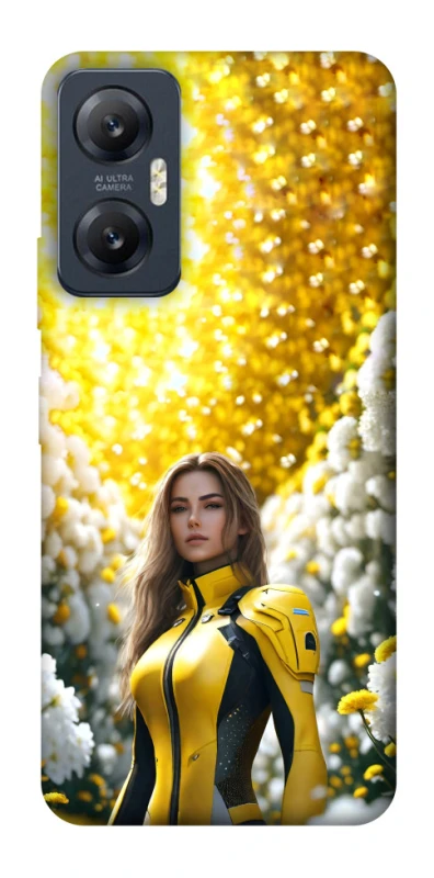 Чохол на Infinix Hot 20 5G Cyber space girl ver.2 фото 1 з 1