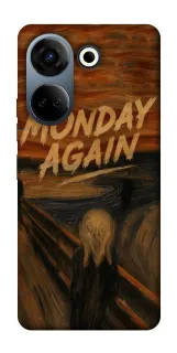 Чехол на TECNO Camon 20 Pro (CK7n) Monday Again фото 1 из 1