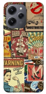 Чехол на Xiaomi Redmi 12 Retro collage ver.2 фото 1 из 1