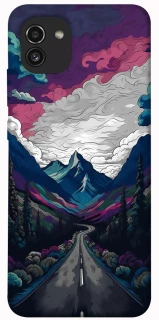 Чехол на Samsung Galaxy A03 Нарисованные горы фото 1 из 1