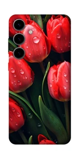 Чохол на Samsung Galaxy S25 FE Червоні тюльпани фото 1 Чохол на Samsung Galaxy S25 FE Червоні тюльпани фото 1 з 1