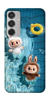 Чохол на Samsung Galaxy M35 Labubu in the pool фото 1 з 1