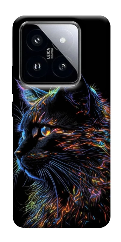 Чехол на Xiaomi 14 Pro Черный кот фото 1 из 1