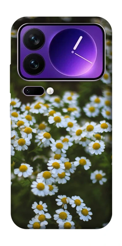 Чохол на Xiaomi 17 Pro Max Ромашки v13 фото 1 з 1