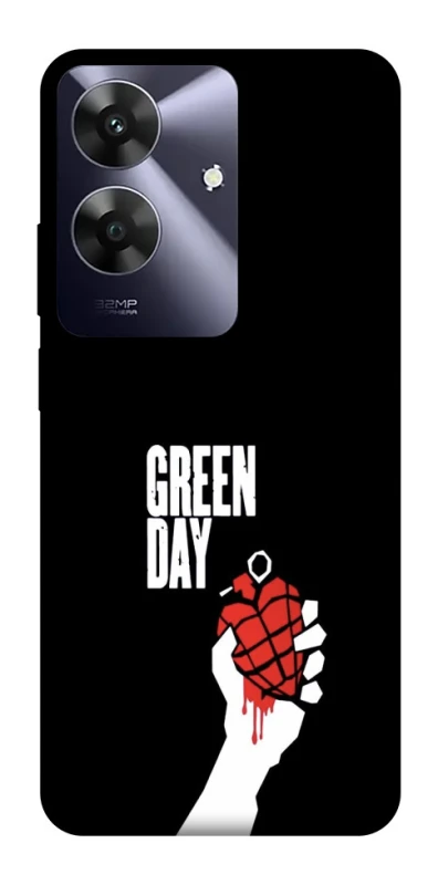 Чохол на Realme Note 60 Green Day logo фото 1 Чохол на Realme Note 60 Green Day logo фото 1 з 1