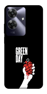 Чехол на Realme Note 60 Green Day logo фото 1 Чехол на Realme Note 60 Green Day logo фото 1 из 1