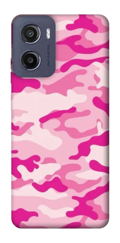 Чехол на Motorola Moto G05 camouflage pink фото 1 из 1