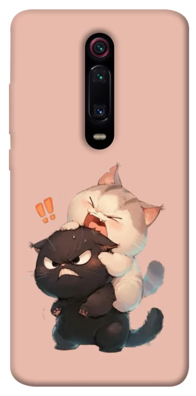 Чехол на Xiaomi Redmi K20 / K20 Pro / Mi9T / Mi9T Pro Сat and cat фото 1 из 1