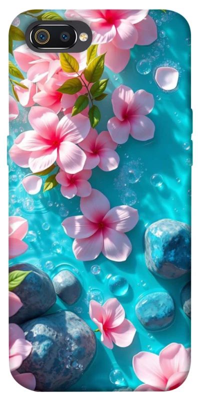 Чехол на Realme C2 Flowers v19 фото 1 из 1
