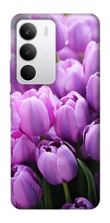 Чохол на Realme C71 Фіолетові тюльпани фото 1 з 1