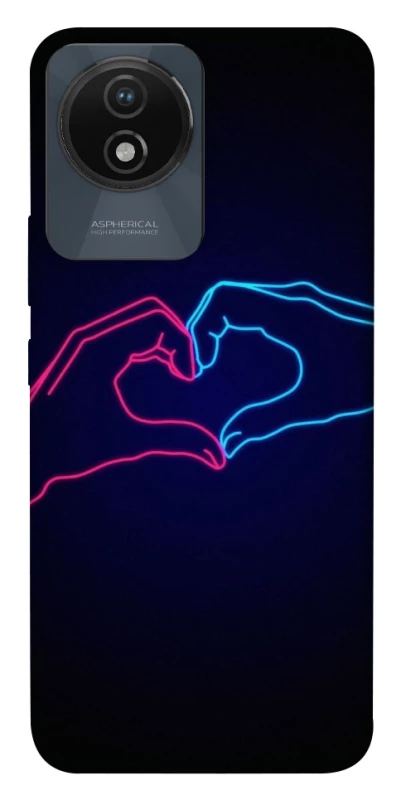 Чохол на Vivo Y02 Neon love фото 1 з 1