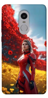 Чехол на Xiaomi Redmi Note 4X / Note 4 (Snapdragon) Cyber space girl ver.5 фото 1 из 1