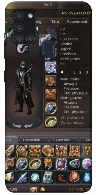 Чохол на Samsung Galaxy A21s Character Menu ver.1 фото 1 з 1