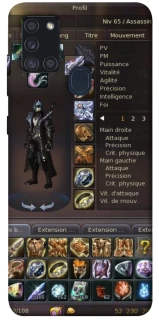 Чехол на Samsung Galaxy A21s Character Menu ver.1 фото 1 из 1