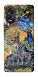 Чохол на Oppo A18 Van Gogh collage фото 1 з 1