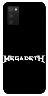 Чохол на Samsung Galaxy A03s Megadeth logo фото 1 Чохол на Samsung Galaxy A03s Megadeth logo фото 1 з 1