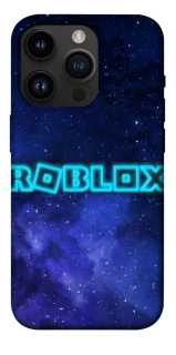Чохол на Apple iPhone 14 Pro (6.1") Roblox Space Logo Blue фото 1 з 1