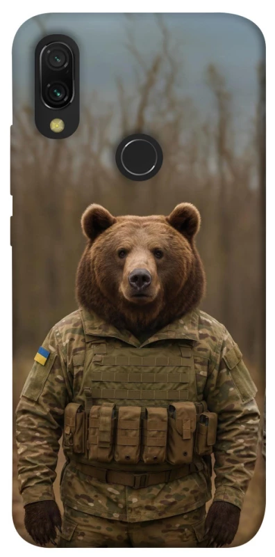 Чохол на Xiaomi Redmi 7 Ведмідь захисник фото 1 з 1