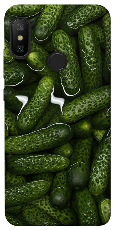 Чохол на Xiaomi Mi A2 Lite / Xiaomi Redmi 6 Pro Cucumber фото 1 з 1