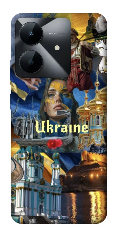 Чохол на Realme Note 60x Ukraine style ver.3 фото 1 з 1