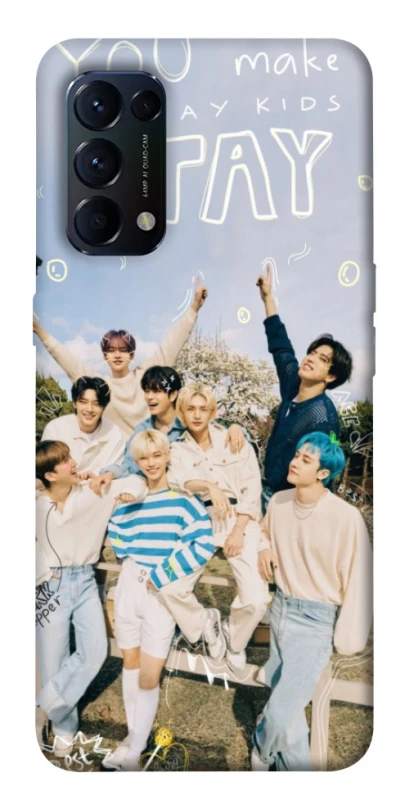 Чохол на Oppo Reno 5 4G Stray Kids One Team фото 1 з 1