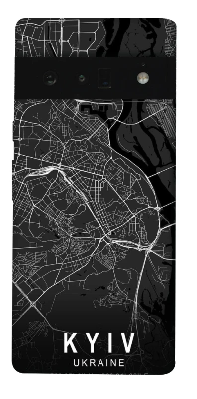 Чохол на Google Pixel 6 Pro Kyiv map фото 1 з 1