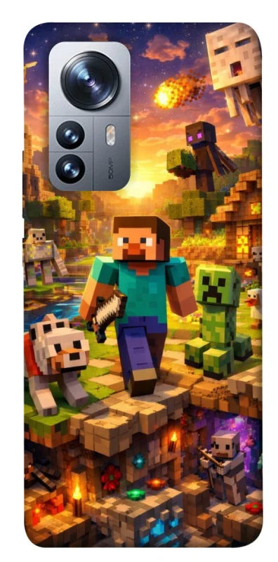 Чохол на Xiaomi 12 / 12X Minecraft v6 фото 1 з 1