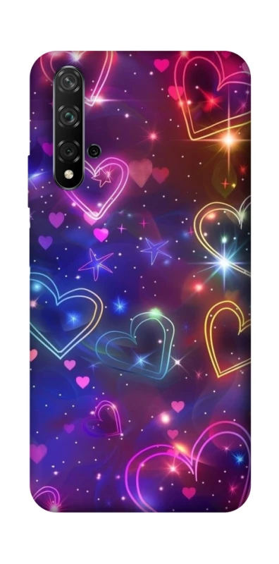 Чохол на Huawei Honor 20 / Nova 5T Drawn hearts фото 1 з 1