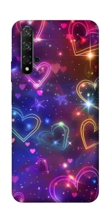 Чохол на Huawei Honor 20 / Nova 5T Drawn hearts фото 1 з 1