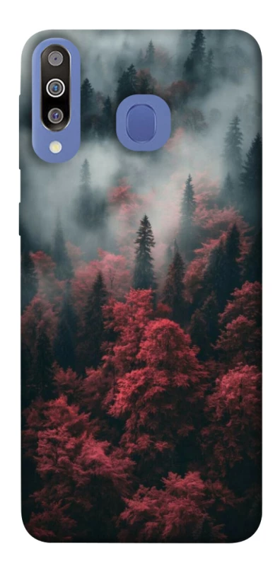 Чехол на Samsung Galaxy M30 Red Wood фото 1 из 1
