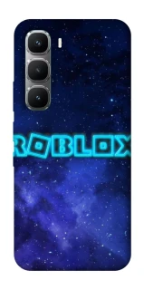Чехол на Infinix Hot 60 Pro Roblox Space Logo Blue фото 1 из 1
