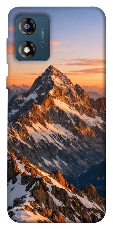 Чохол на Motorola Moto E13 Sunrise mountain фото 1 з 1