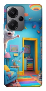 Чохол на Xiaomi Redmi Note 13 Pro+ crazy cat фото 1 з 1