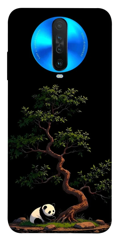 Чехол на Xiaomi Redmi K30 Panda and tree фото 1 из 1