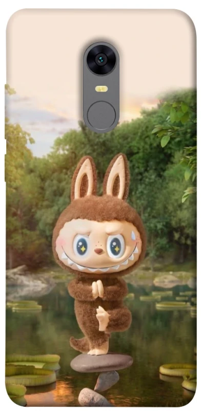 Чехол на Xiaomi Redmi 5 Plus / Redmi Note 5 (Single Camera) Labubu Yoga фото 1 из 1