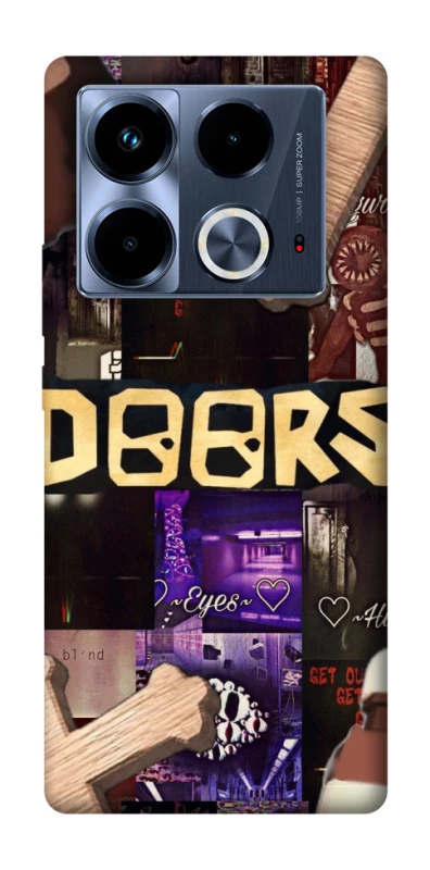 Чехол на Infinix Note 40 4G Roblox doors dark mode фото 1 из 1