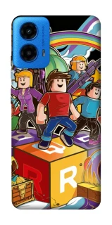 Чехол на Motorola Moto G45 Roblox family фото 1 из 1