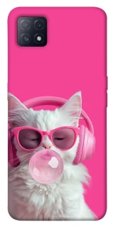 Чехол на Oppo A72 5G / A73 5G Pink kitty фото 1 из 1