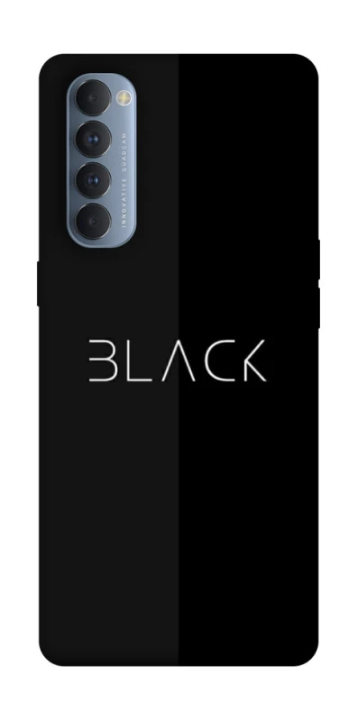 Чохол на Oppo Reno 4 Pro Black фото 1 з 1