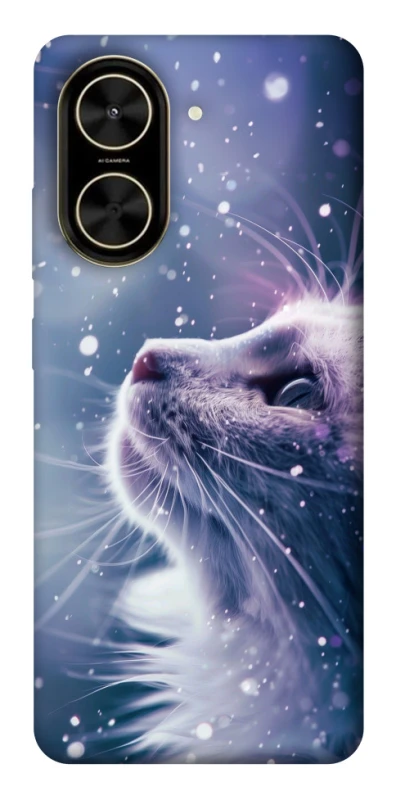 Чохол на Xiaomi Poco C71 Snow cat фото 1 з 1