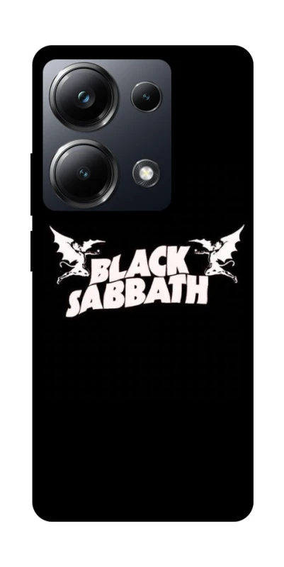 Чохол на Xiaomi Poco M6 Pro 4G Black Sabbath logo ver.2 фото 1 з 1