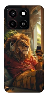 Чехол на ZTE Blade A35 4G Лев v2 фото 1 из 1