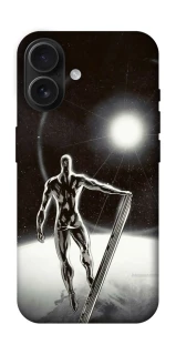 Чохол на Apple iPhone 16 Срібний серфер фото 1 з 1