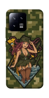 Чохол на Xiaomi 13 Military Waifu фото 1 Чохол на Xiaomi 13 Military Waifu фото 1 з 1