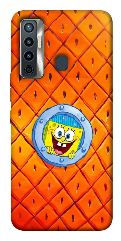 Чохол на TECNO Camon 17 Дім Спанч Боба фото 1 з 1