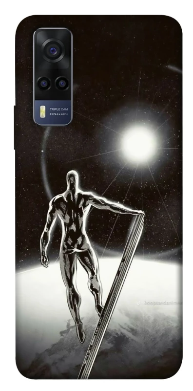 Чохол на Vivo Y53s Срібний серфер фото 1 з 1