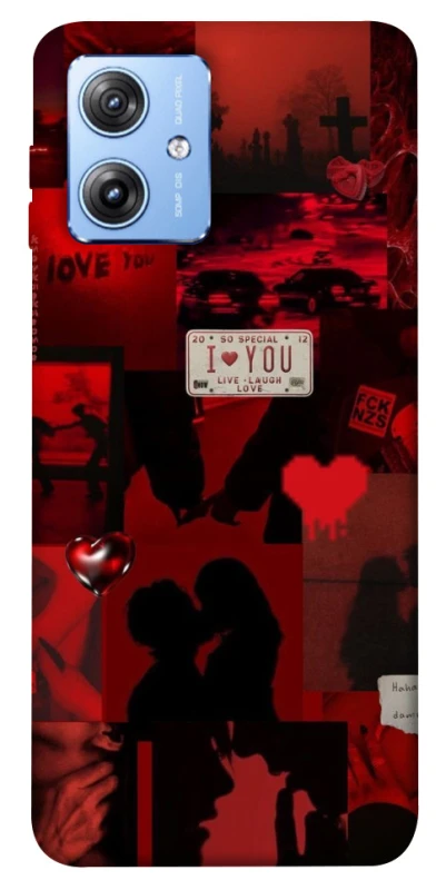 Чохол на Motorola Moto G84 Love collage ver.2 фото 1 з 1