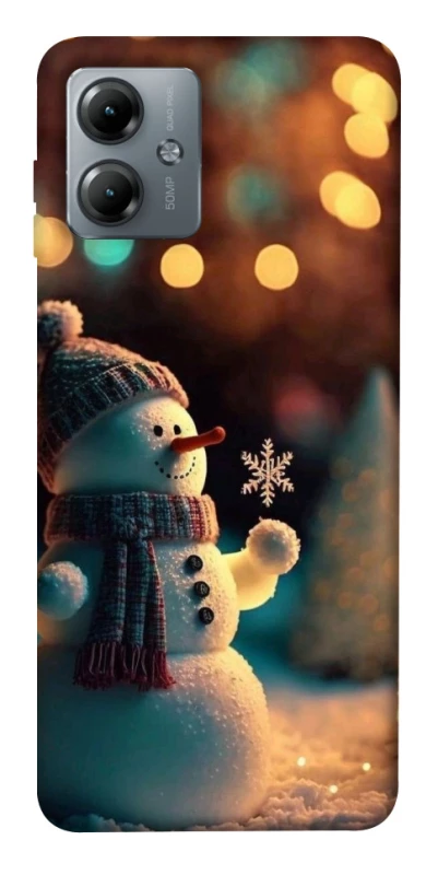 Чохол на Motorola Moto G14 Новорічний v46 фото 1 з 1