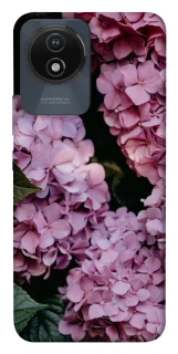 Чохол на Vivo Y02 Рожеві гартензії фото 1 з 1